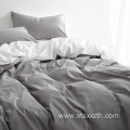 bedding wholesale nature linen duvet cover set